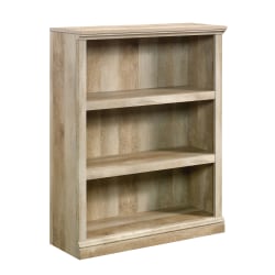 Sauder® Select 44"H 3-Shelf Bookcase, Lintel Oak