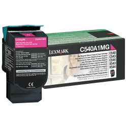 Lexmark™ C540A1MG Magenta Return Program Toner Cartridge