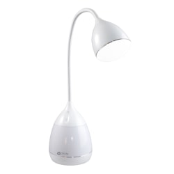 OttLite® Mood LED Desk Lamp With Color Changing Base, 19-1/4"H, White