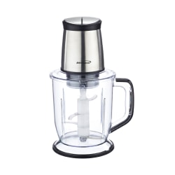 Brentwood 6.5-Cup Food Processor, Silver