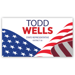 Custom Printed Full-Color Bumper Stickers, 2-3/4" x 5" Rectangle, Box Of 125 Stickers