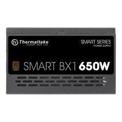 Thermaltake SMART BX1 SPD-650AH2NKB - Power supply (internal) - ATX12V 2.3/ EPS12V 2.92 - 80 PLUS Bronze - AC 100-240 V - 650 Watt - active PFC - United States - black