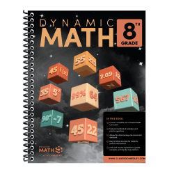 Dynamic Math by Classroom Ready Workbook, 8th Grade