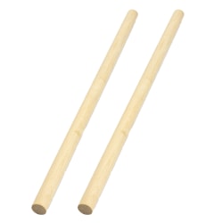 Hygloss Wood Dowels, 1/2" x 12", 25 Per Pack, Set Of 2 Packs