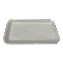GEN Meat Trays, #17S, 11/16"H x 8-1/2"W x 4-3/4"D, White, Pack Of 500 Trays