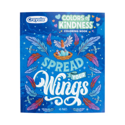Crayola Colors Of Kindness Spread Your Wings Coloring Book