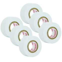 Mavalus® Tape, 1" x 324", White, Pack Of 6