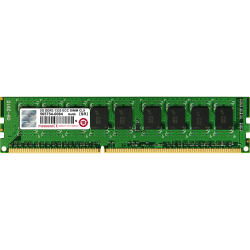 Transcend 2GB DDR3 SDRAM Memory Module - 2GB - 1333MHz DDR3-1333/PC3-10600 - ECC - DDR3 SDRAM - 240-pin DIMM