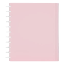 TUL® Discbound Student Notebook, 3-Subject, Letter Size, Pink