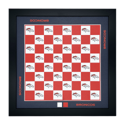 Imperial NFL Wall-Mounted Magnetic Chess Set, Denver Broncos