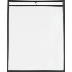 Partners Brand Job Ticket Holders, 11" x 14", Black, Pack Of 25