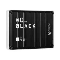 WD_BLACK P10 Game Drive For Xbox One, 2TB, Black