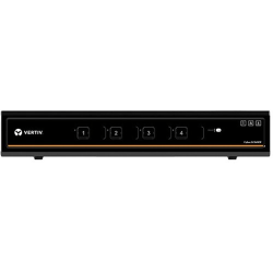 Avocent Vertiv Cybex SC900 Secure Desktop KVM | 4 Port Dual-Head| DP in/DP out DPP - 4K UHD | NIAP PP 3.0 Compliant | Audio/USB | Secure Isolated Channels | 3-Year Full Coverage Factory Warranty - Optional Extended Warranty Available