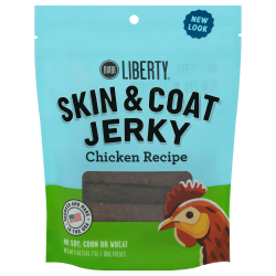 Bixbi Skin & Coat Jerky, Chicken, 5 Oz, Total Qty 6