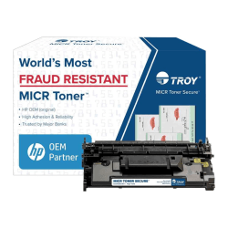 Troy Toner Secure Original MICR High Yield Laser Toner Cartridge - Alternative for Troy, HP (CF258X) - Black Pack - 10000 Pages
