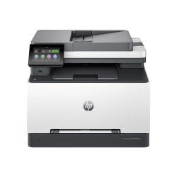 HP Color LaserJet Pro MFP 3301sdw Wireless Printer, Print, scan, copy, Fast speeds, Easy setup, Mobile printing, Best for office, AI-enabled