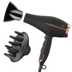 Conair InfinitiPRO Full Body and Shine Pro Hair Dryer, Full Size, Black