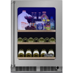 Viking Range 5.5 Cu. Ft. Beverage Center Refrigerator, Silver