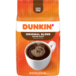 Dunkin' Donuts® Original Blend Ground Coffee, Medium Roast, 20 Oz Per