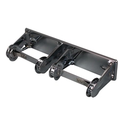 Impact® Chrome Double Roll Toilet Tissue Dispenser, 12.3 x 4.25 x 2.7, Chrome, 1 Dozen