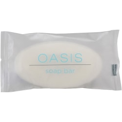 OASIS Soap Bars - Bergamot Oil, Yuzu Fruit Scent - 0.60 oz - Hand - White - 500 / Carton