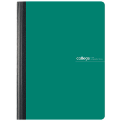 Office Depot® Brand Poly Composition Book, 7 1/2" x 9 3/4", College Ruled, 80 Sheets, Green