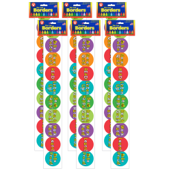 Hygloss Classroom Borders, Be Your Best, 12 Borders Per Pack, Set Of 6 Packs