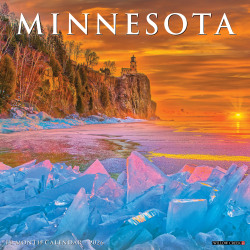 2026 Willow Creek Press Scenic Monthly Wall Calendar, 12" x 12", Minnesota, January To December, 51948