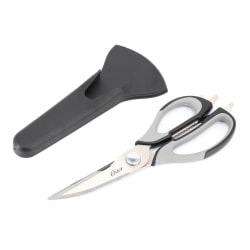Oster Granger 2-Piece Stainless Steel Multi-Purpose Scissors With Magnetic Holder, 9", Black