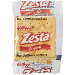 Zesta Zesta® Saltine Crackers, Carton Of 500 Packs