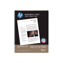 HP Business Copy Paper - Matte - Letter A Size (8.5 in x 11 in) - 75 g/m² - 20 lbs - 5000 sheet(s) multipurpose paper - for Officejet 20X, 38XX, 46XX, 52XX, 6000, 6000 E609, 68XX, 7000 E809