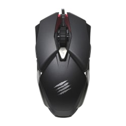 Mad Catz B.A.T. 6+ Performance Ambidextrous Corded Gaming Mouse, Full Size, Black, MCZMB05CINBL