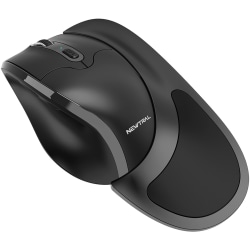 Goldtouch Newtral 3 Mouse Wireless, Large, Black - Wireless - Radio Frequency - 2.40 GHz - Black - 1 Pack - KOVN300BWL