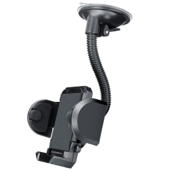 HyperGear 14369 ABS Polymer Universal Windshield Phone Mount, Black