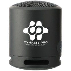 Custom Sony SRS-SB13 Promotional Bluetooth Speaker, 3-3/4" x 3", Black