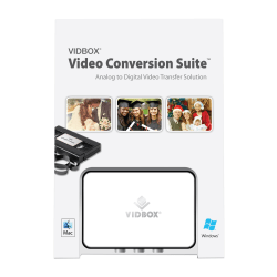 VidBox® Video Conversion Suite™ 2.0, For PC/Mac®, Disc