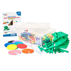 Hand2Mind Individual Student Manipulative Kits, Grades 3-5, Set Of 4