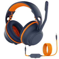 Delton Ascent Kids Wired Headset, Blue, Total Qty 1