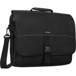Targus® Messenger Notebook Case With 15.6" Laptop Pocket, Black