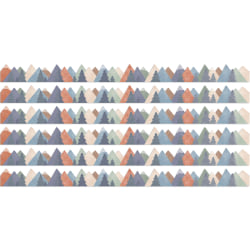Teacher Created Resources Die-Cut Border Trim, Moving Mountains, 35' Per Pack, Set Of 6 Packs