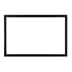 U Brands Magnetic Dry-Erase Whiteboard, 23" x 35", Black Wood Frame