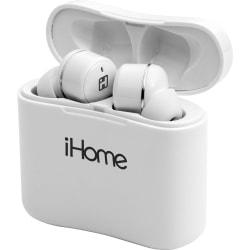 iHome XT-47 Pop-Up Sticks True Wireless Bluetooth® In-Ear Earbuds, White