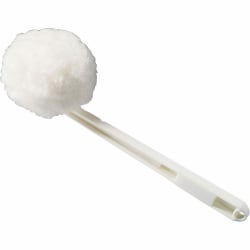 Vileda Professional Acrylic Bowl Swab - Acrylic Yarn Head - Plastic Handle - Acid Resistant, Fast-drying - Multi - 1 Each