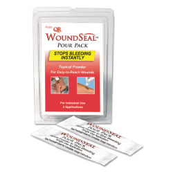 First Aid Only WoundSeal Powder Pour Refill For SmartCompliance Cabinets, Pack Of 2