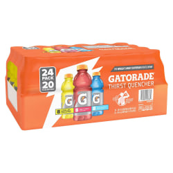 Gatorade Rainbow Variety Pack, 20 Oz, Total Qty 24