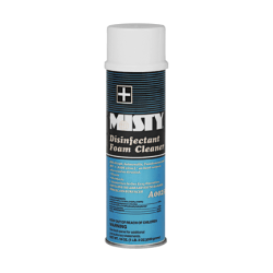 MISTY Disinfectant Foam Cleaner - Concentrate - 19 fl oz (0.6 quart) - Clean Scent Width - 12 / Carton - Disinfectant, Deodorize