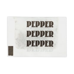 Office Snax® Pepper Packets, 0.1g, Carton Of 3,000 Packets