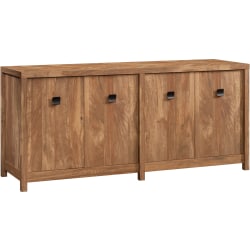 Sauder® Cannery Bridge 66"W Credenza Computer Desk With Filing And Printer Shelf, Sindoori Mango®