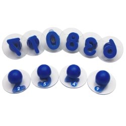 READY 2 LEARN Giant Stampers, Numbers 0-9, Set Of 10