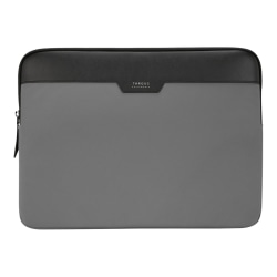 Targus® Newport Laptop Sleeve For 14" Laptops, Gray
